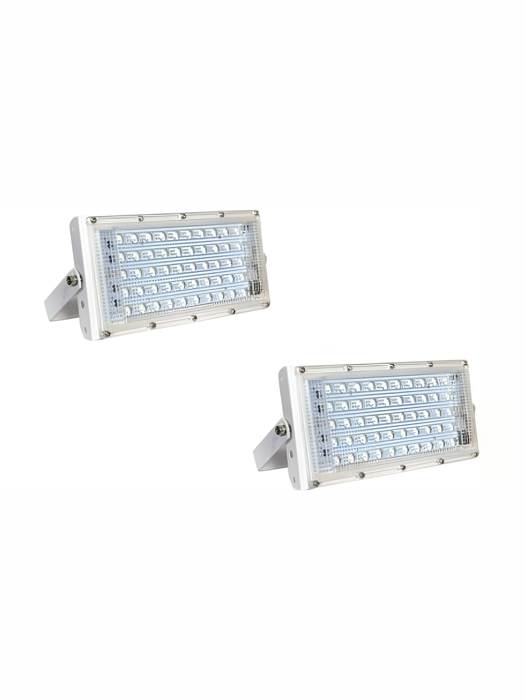 

SPARK WORLD White 2 Pieces Square Shaped Outdoor Lamps
