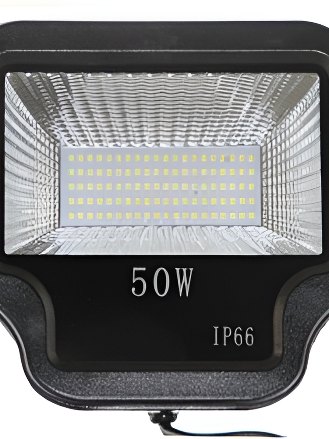 

SPARK WORLD Black Rectangular Acrylic Outdoor Lamp