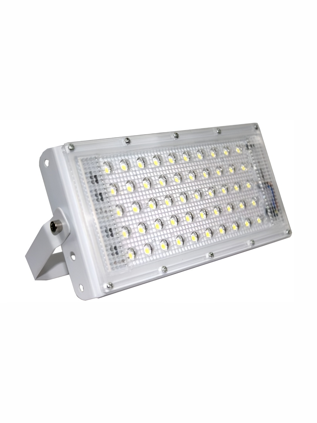 SPARK WORLD White Rectangle Aluminium Outdoor Lamps
