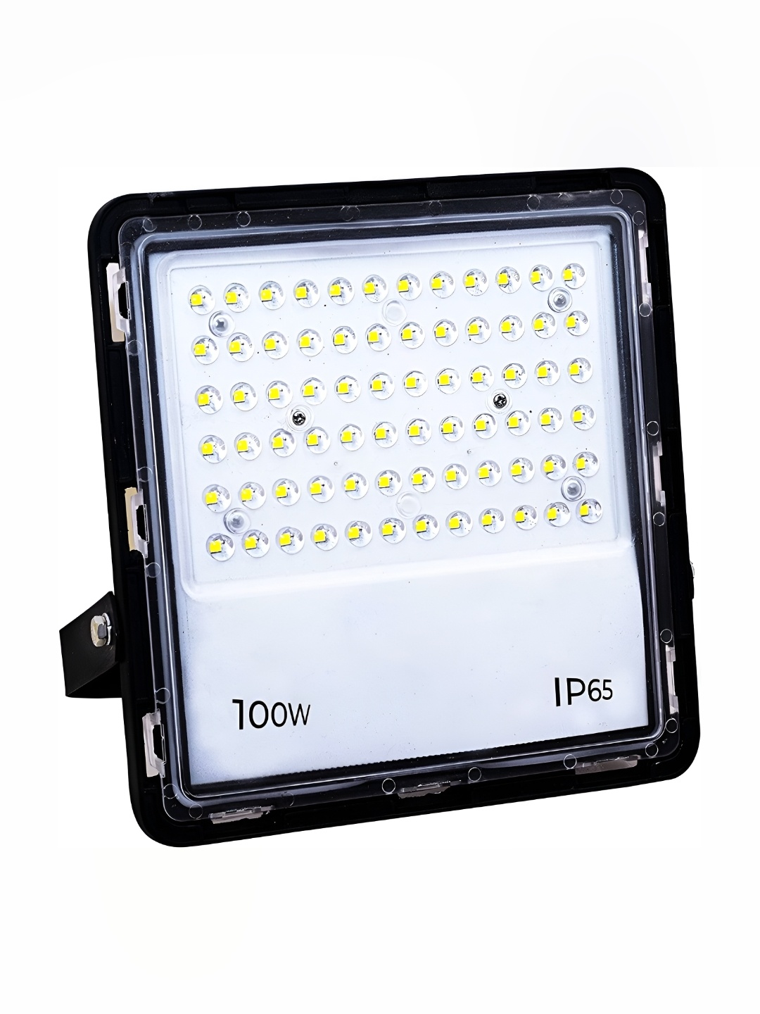 

SPARK WORLD White & Black Square Aluminum Outdoor Lamp