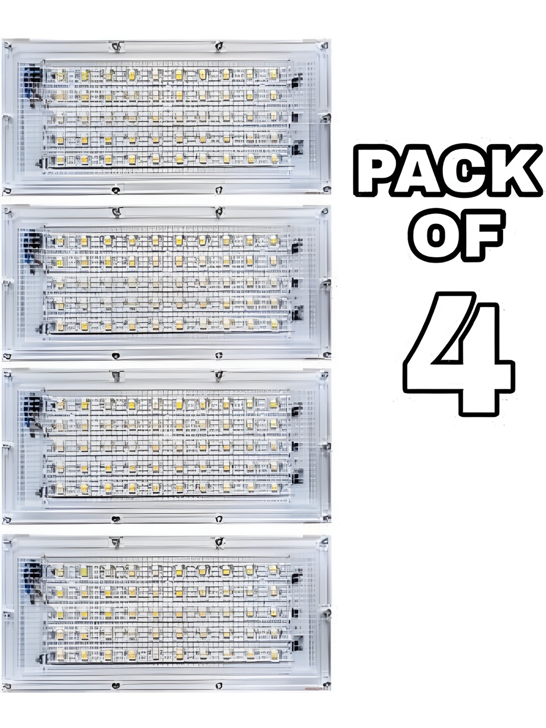 

SPARK WORLD White 4 Pieces Aluminium Outdoor Lamps