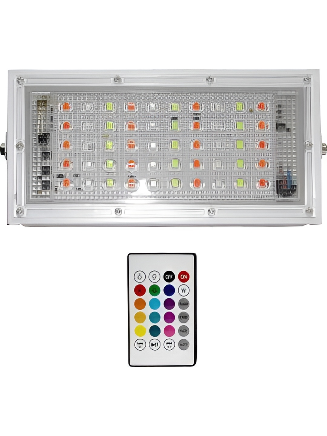 

SPARK WORLD White Rectangular Aluminium Outdoor Lamp