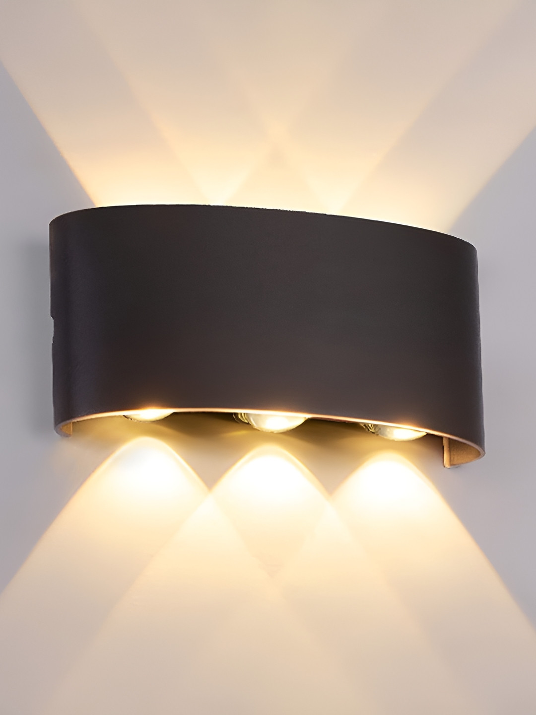

SPARK WORLD Black Rectangle Outdoor Lamp