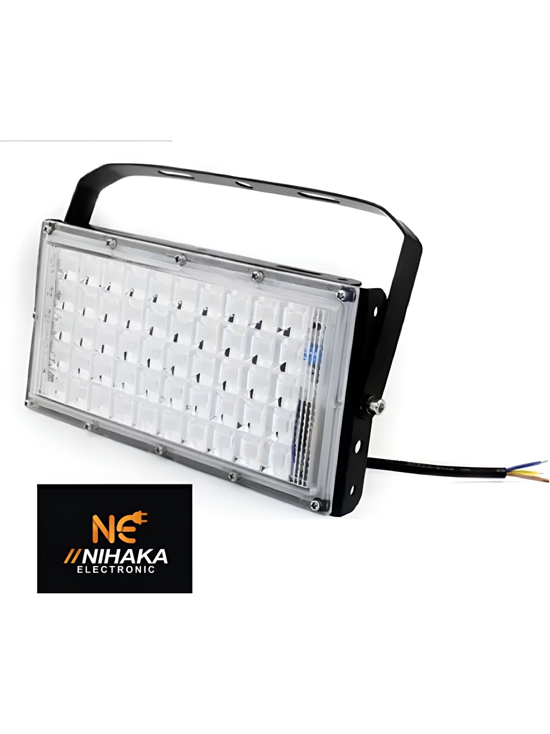 

SPARK WORLD White & Black Iron Rectangle Shaped Outdoor Lamps