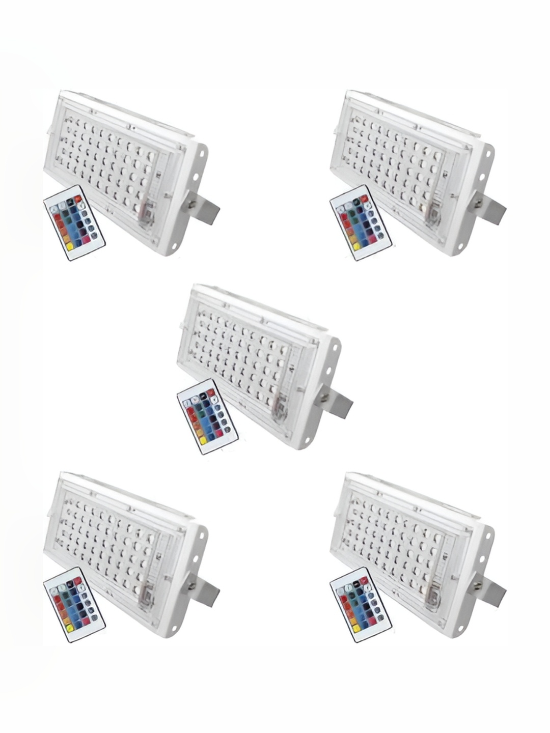 

SPARK WORLD White 5 Pieces Iron Outdoor Lamps