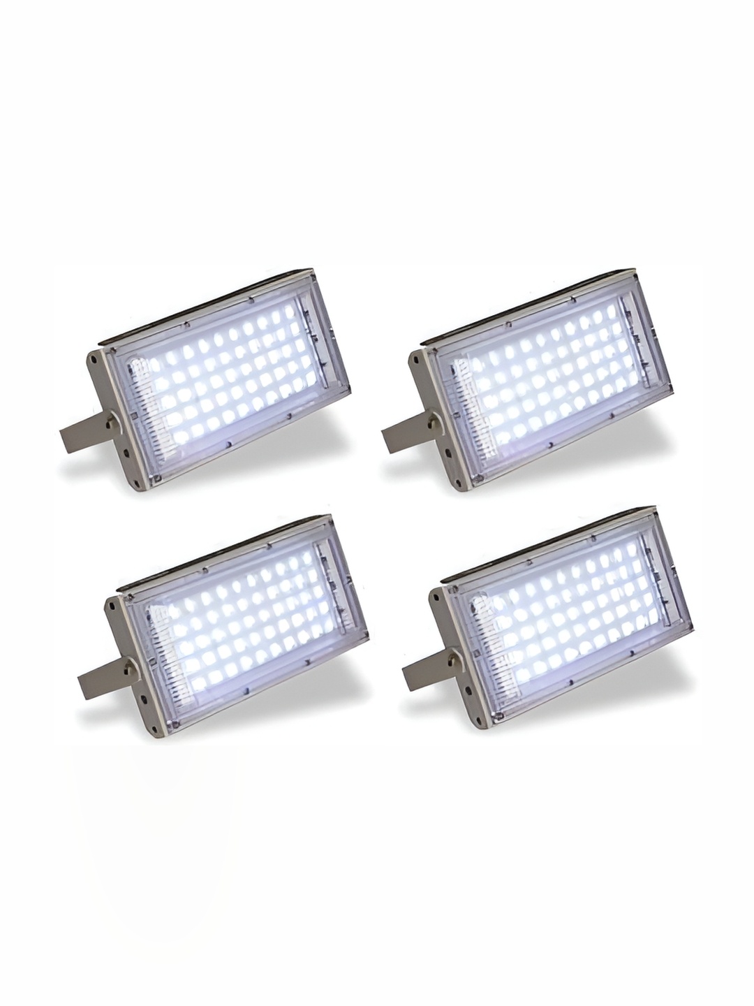 

SPARK WORLD White 4 Pieces Rectangle Outdoor Lamp