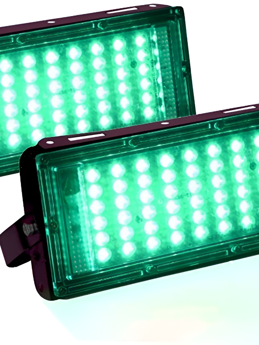 

SPARK WORLD Green 2 Pieces Rectangular Outdoor Lamps