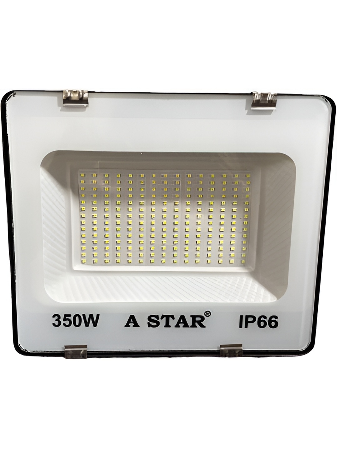SPARK WORLD White Square Aluminium Outdoor Lamp