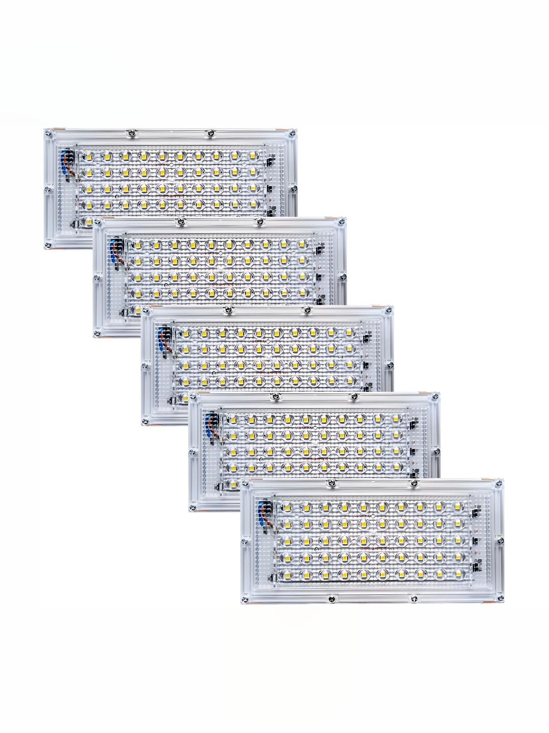 

SPARK WORLD White 5 Pieces LED Flood Outdoor Lamp
