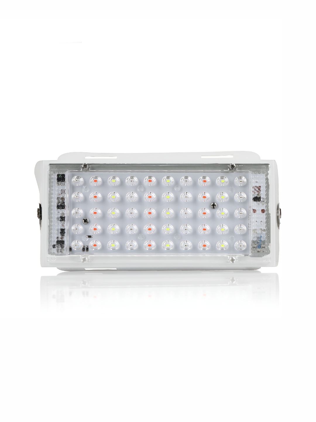 

SPARK WORLD White & Blue Rectangle Aluminium Outdoor Lamp