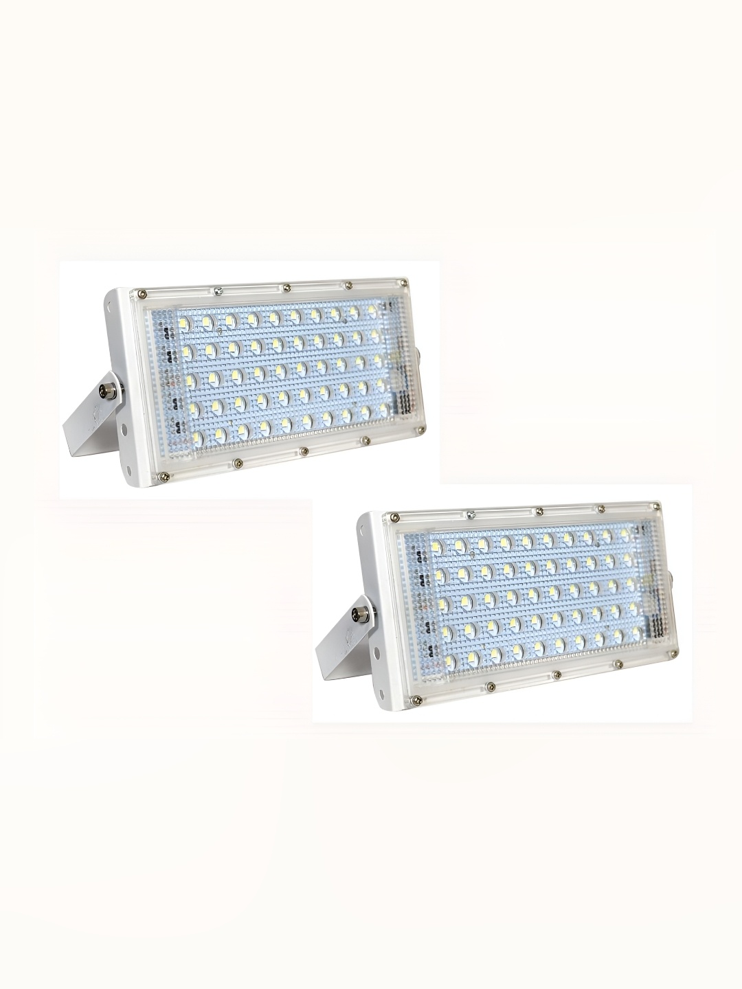 

SPARK WORLD White 2 Pieces Rectangle Outdoor Lamp