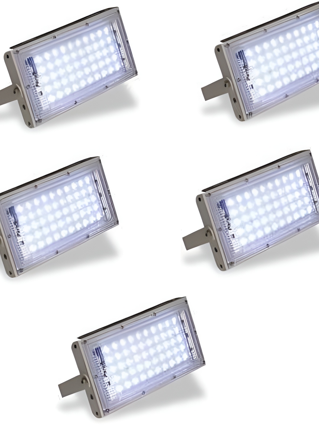 

SPARK WORLD White & Black 5 Pieces Aluminum Outdoor Lamps