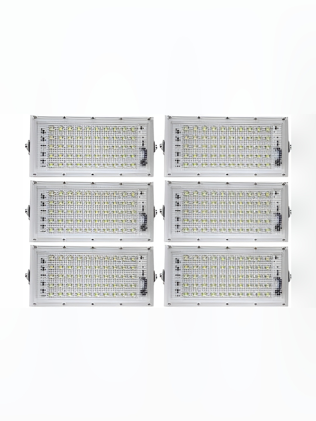 

SPARK WORLD White 6 Pieces Rectangle Outdoor Lamps