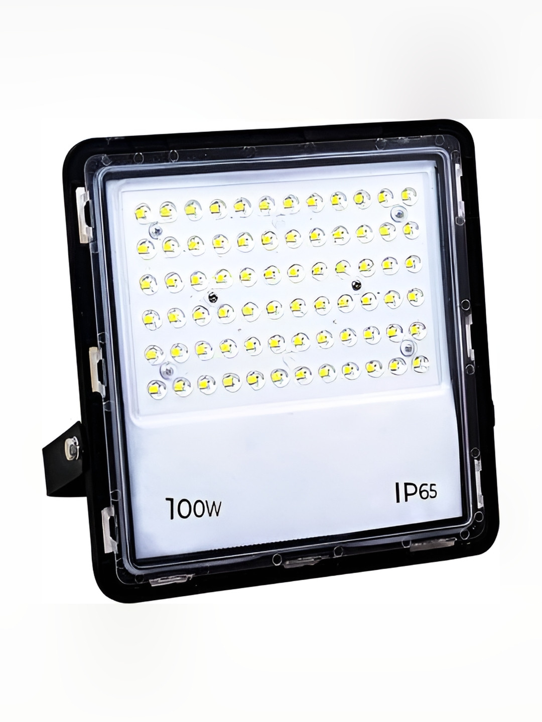 

SPARK WORLD White & Black Square Shaped LED Metal Flood Light Outdoor Lamps