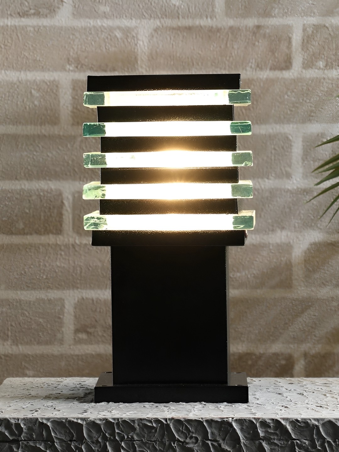 

SPARK WORLD Black Abstract Outdoor Lamps