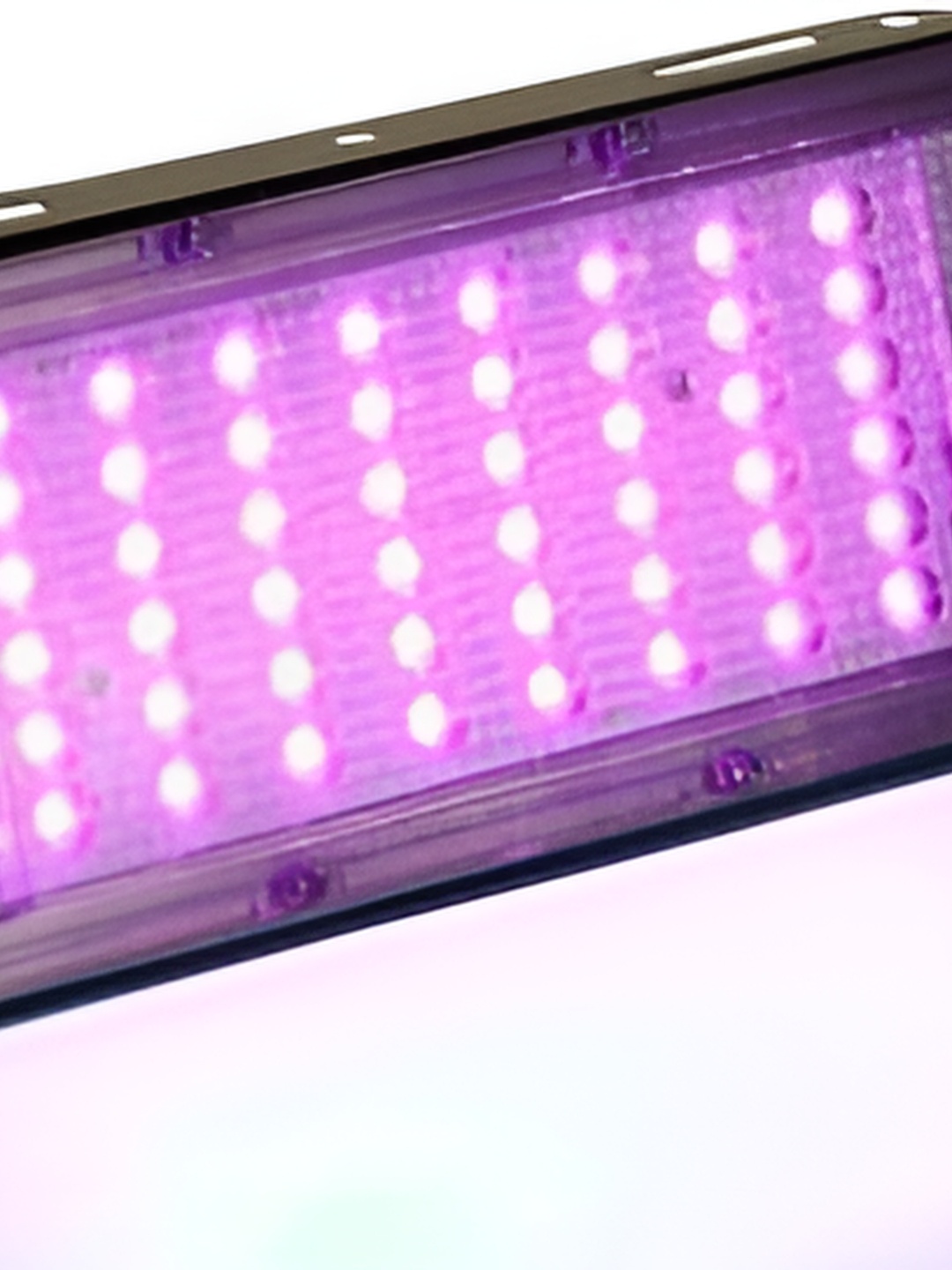 

SPARK WORLD Pink & Black Rectangle Aluminium Outdoor Lamp