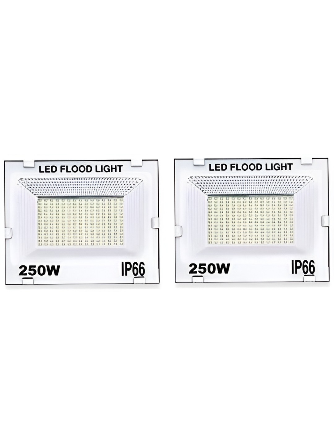 

SPARK WORLD White 2 Pieces Aluminium Rectangle Shaped Outdoor Lamps