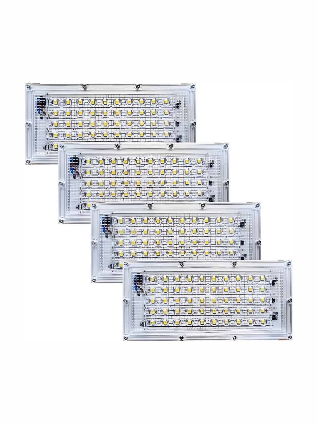 

SPARK WORLD White 4 Pieces Aluminium Outdoor Lamps