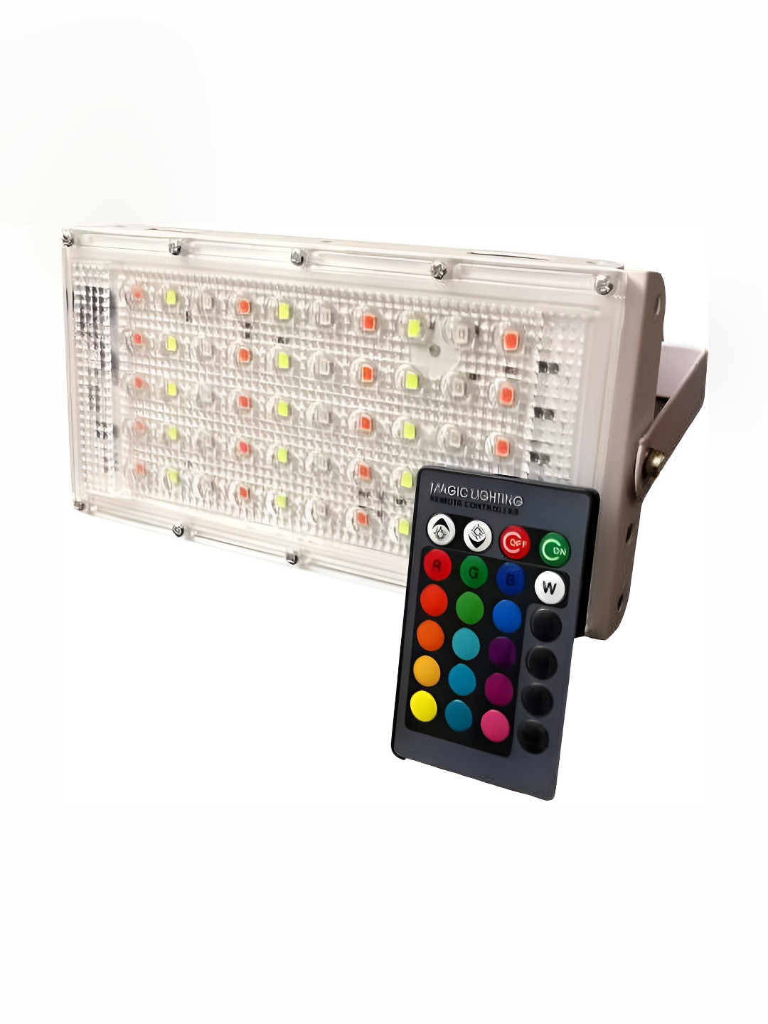 

SPARK WORLD White Textured Aluminium Rectangle Outdoor Lamp