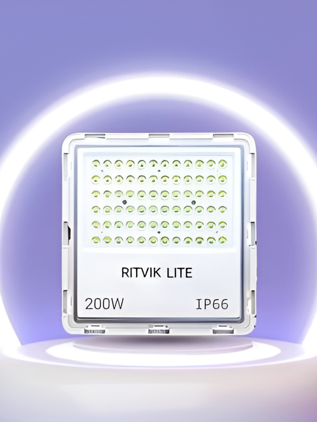 

SPARK WORLD White Aluminium Square Shaped Outdoor Lamps
