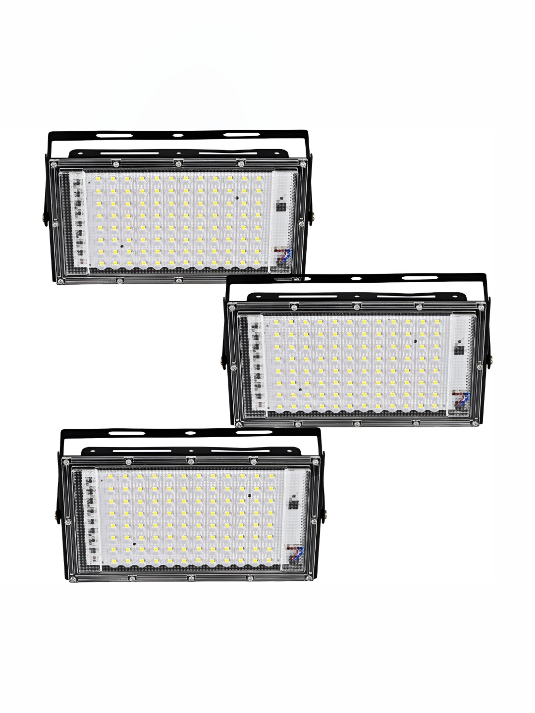 

SPARK WORLD White & Black 3 Pieces Rectangular Outdoor Lamps
