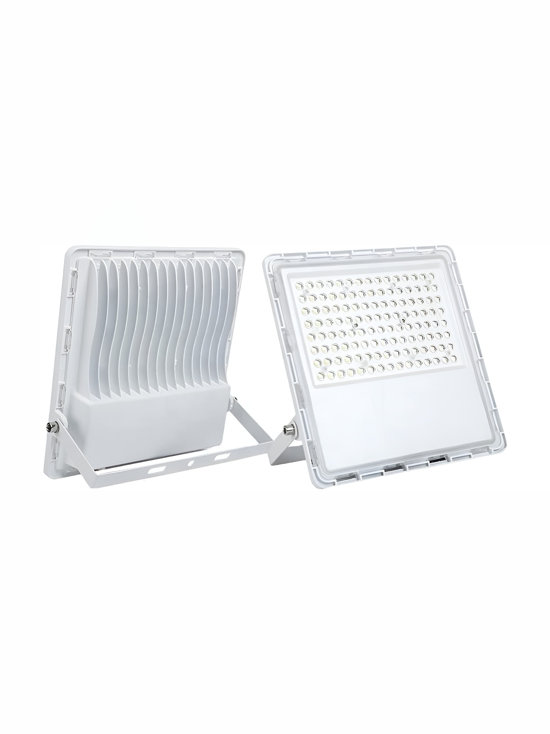 

SPARK WORLD White Aluminium Square Shaped Outdoor Lamp