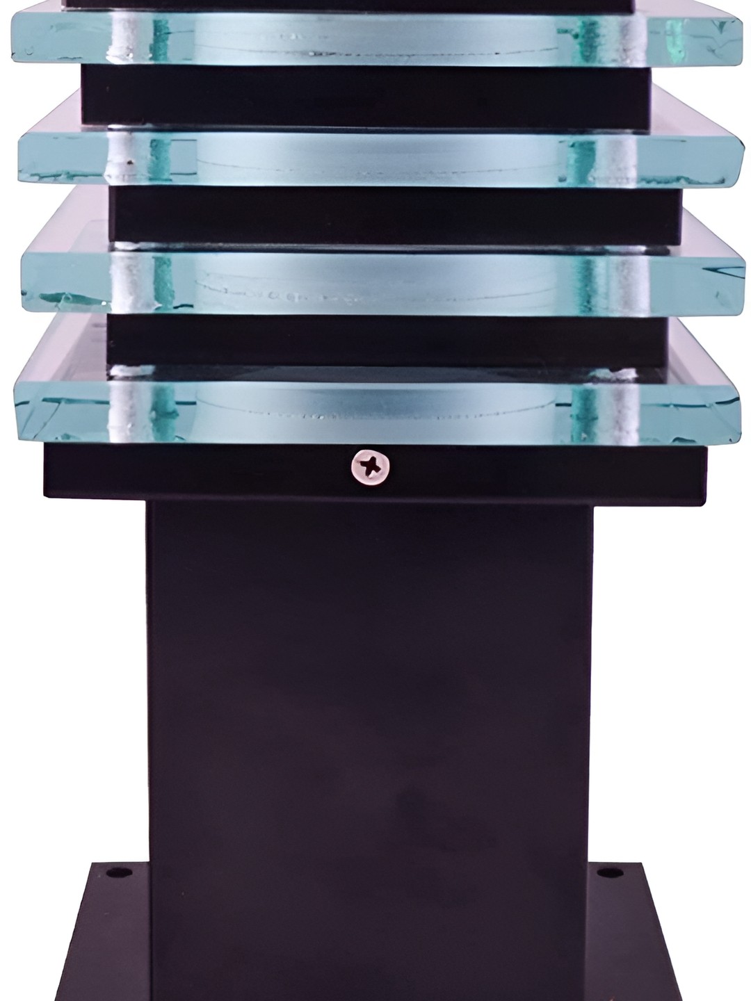 

SPARK WORLD Black & Blue Metal Rectangle Shaped Outdoor Lamps