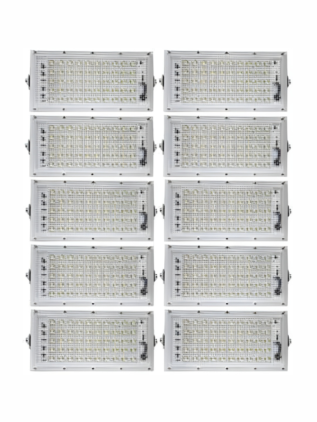 

SPARK WORLD White 10 Pieces Aluminum Outdoor Lamps