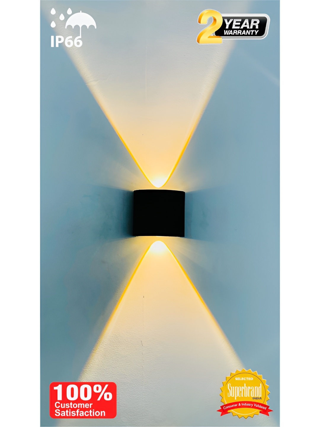 

SPARK WORLD Black 3 Pieces Semi-Spherical Iron Self Assembly Outdoor Lamps