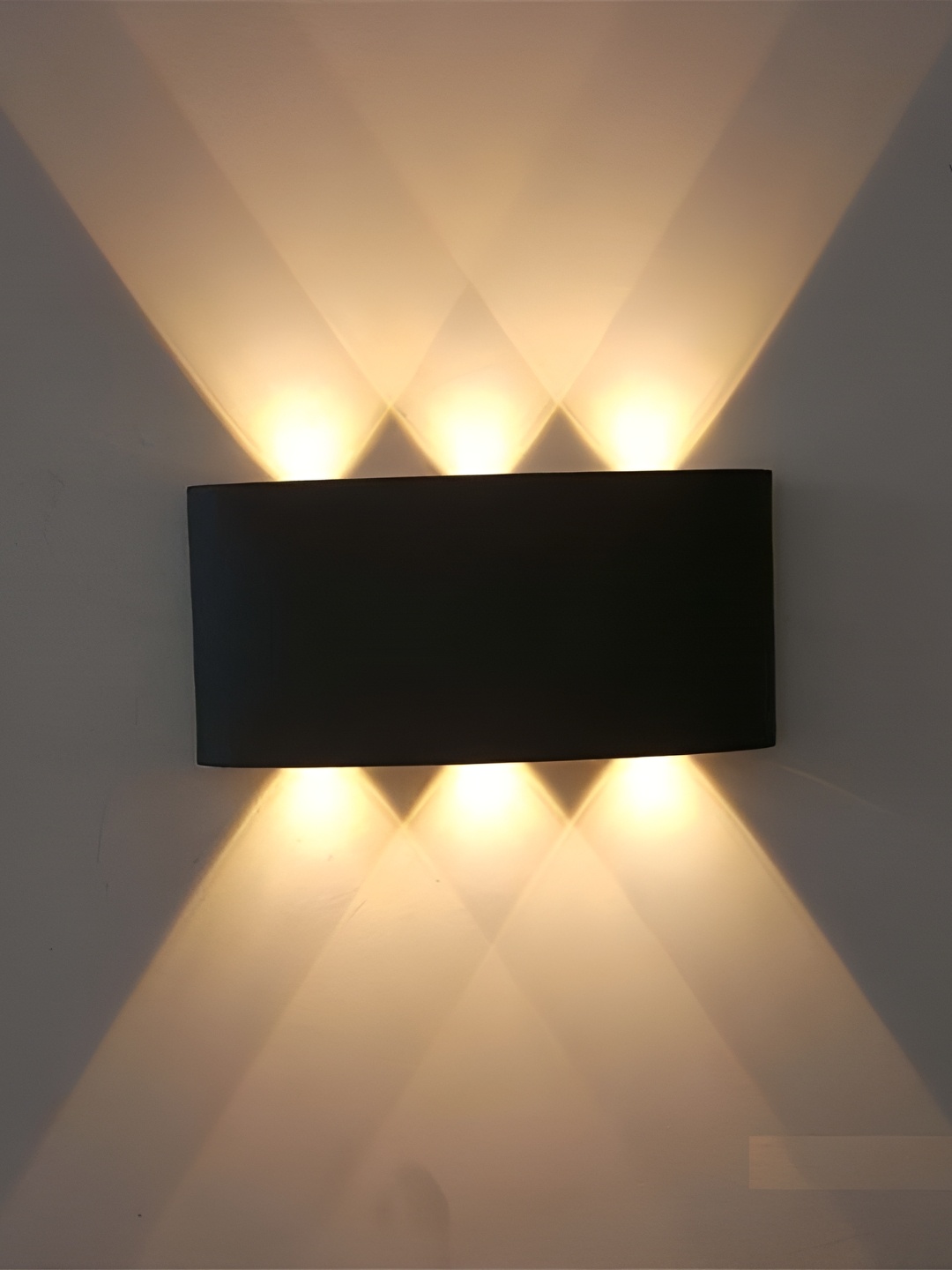

SPARK WORLD Black & Yellow Cylindrical Shaped Metal Outdoor Lamps