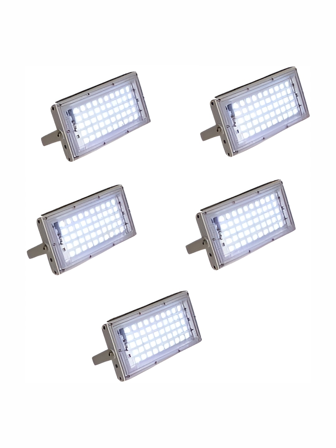 

SPARK WORLD White 5 Pieces Iron Rectangular Outdoor Lamps