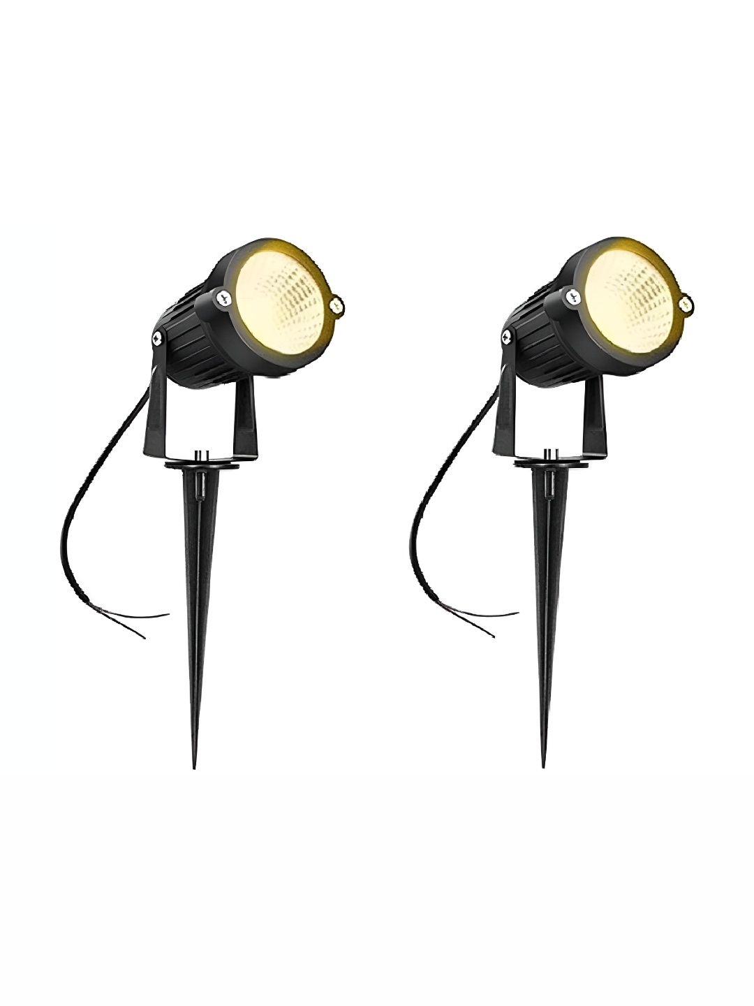 

SPARK WORLD Black & White Spherical Outdoor Lamp