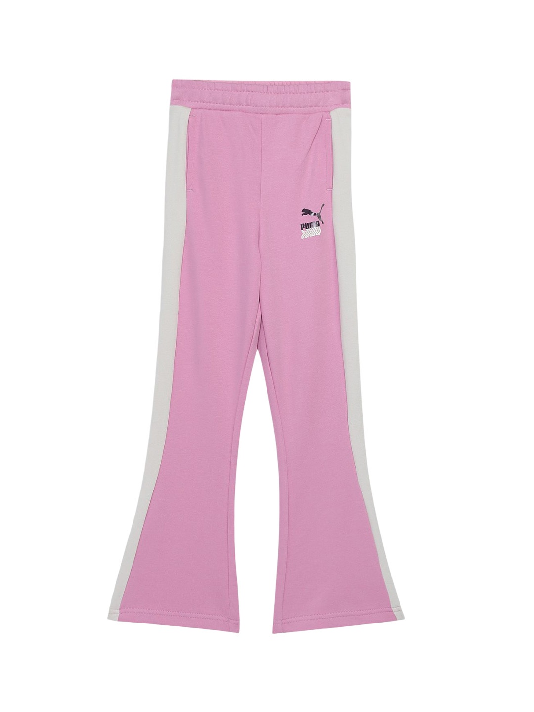 

Puma LAVA LAND Girls Cotton Flared Track Pants, Pink