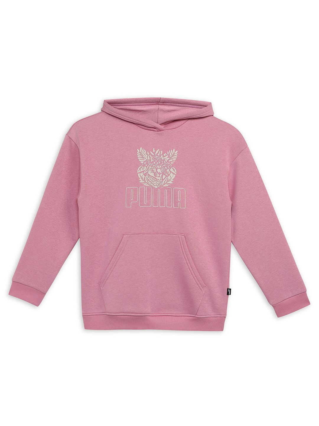 

Puma Girls TROPICAT Youth Relaxed Fit Hoodie, Pink