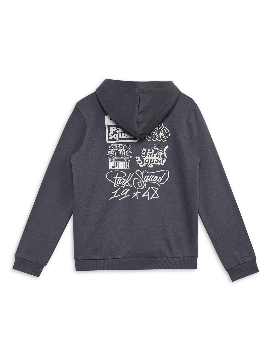 

Puma MID 90s Youth Hoodie Boys Cotton Sweatshirts, Grey