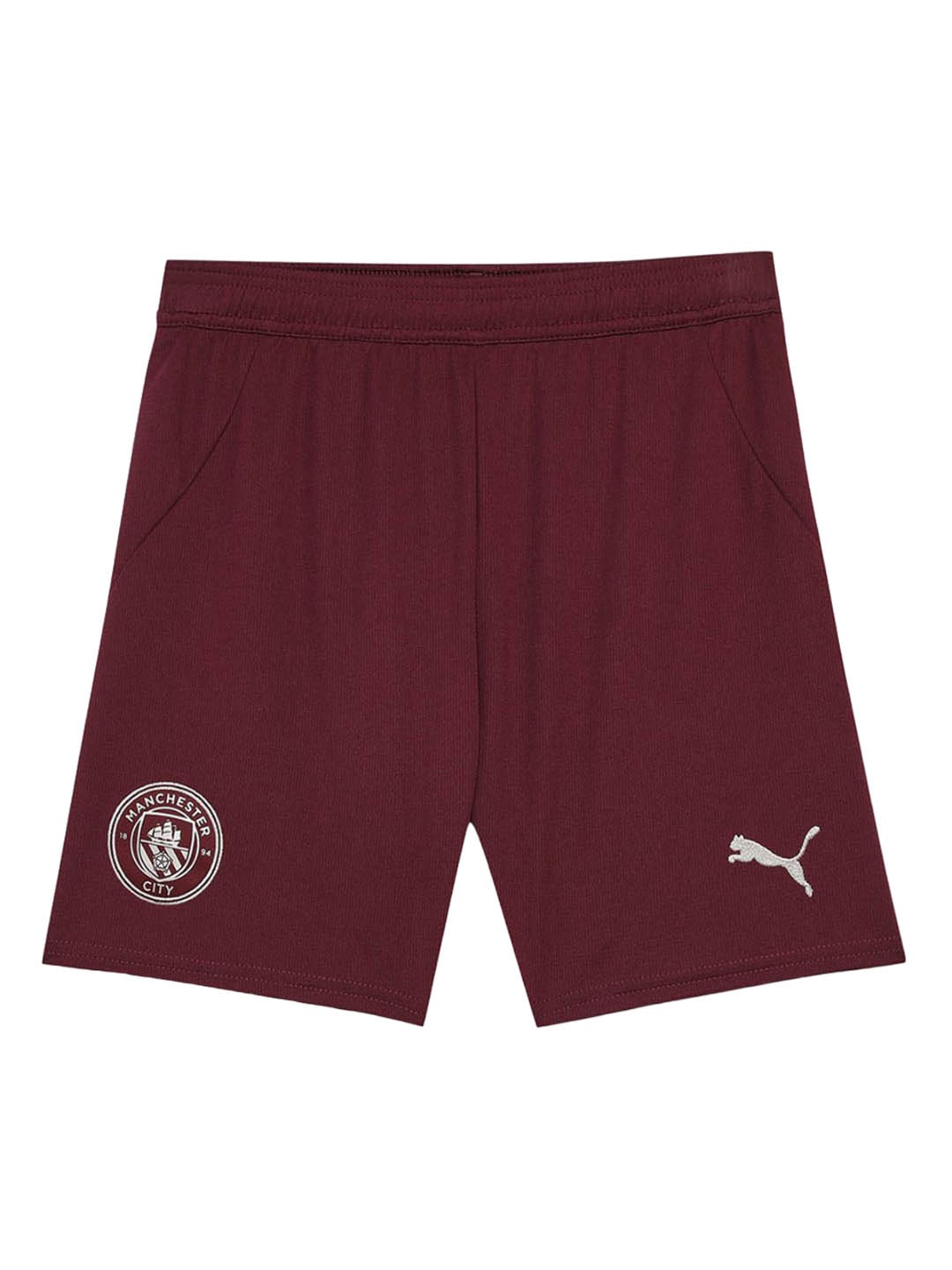 

Puma Manchester City 24/25 Youth Football Shorts, Maroon