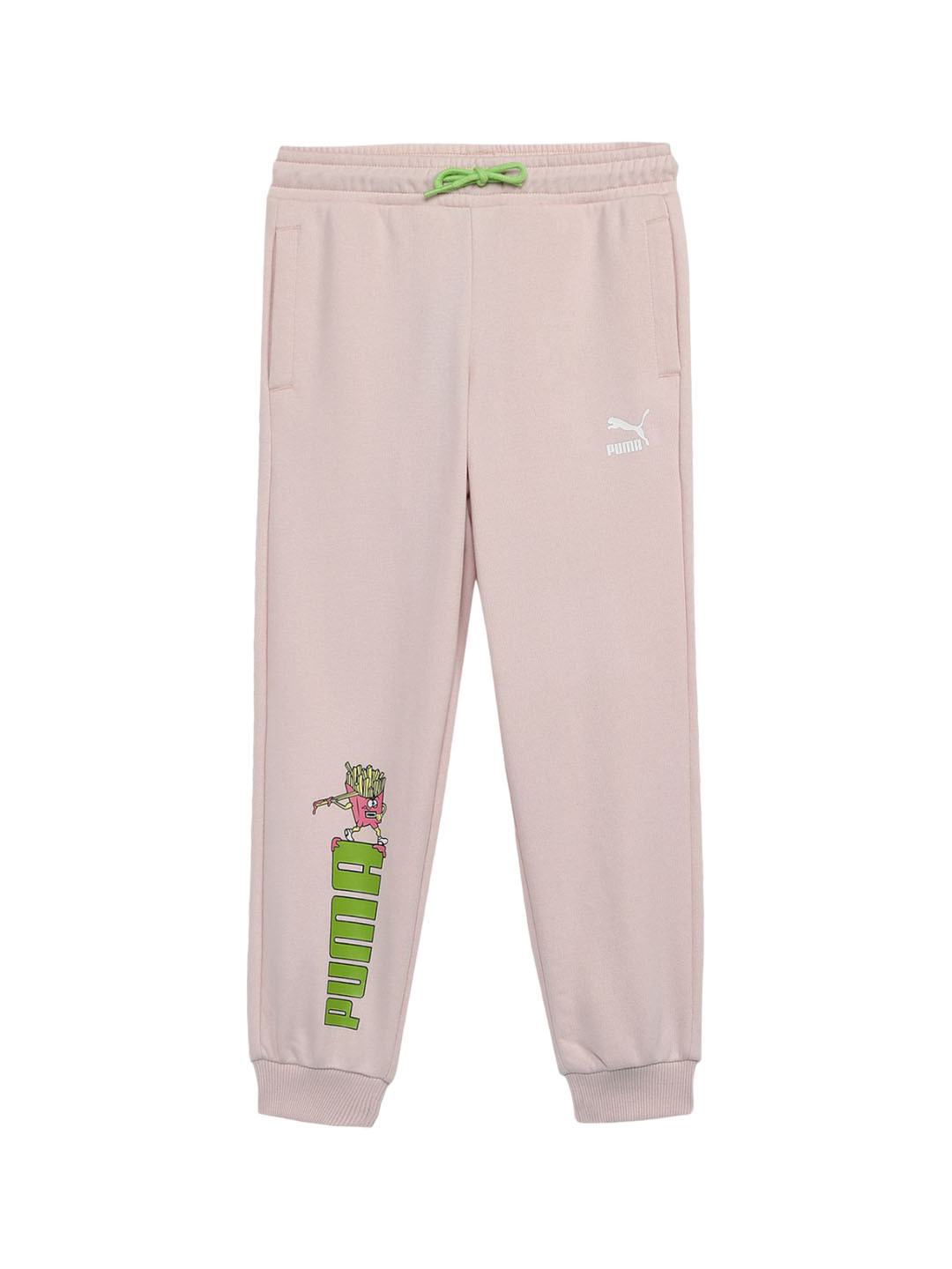 

Puma Kids Classics Sportfeast Printed Joggers, Pink