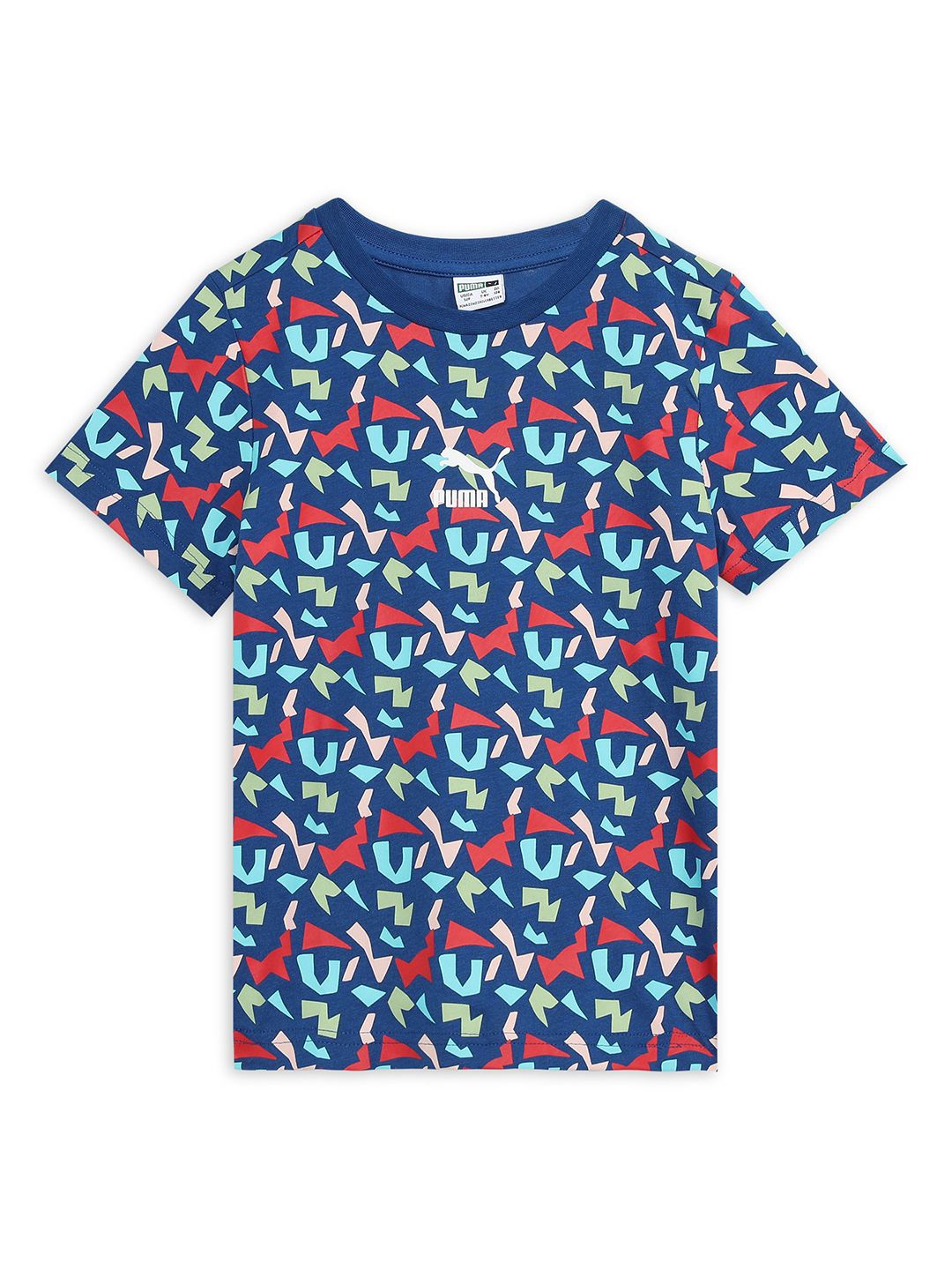 

Puma Classics Tee B Boys Printed Tshirts, Blue