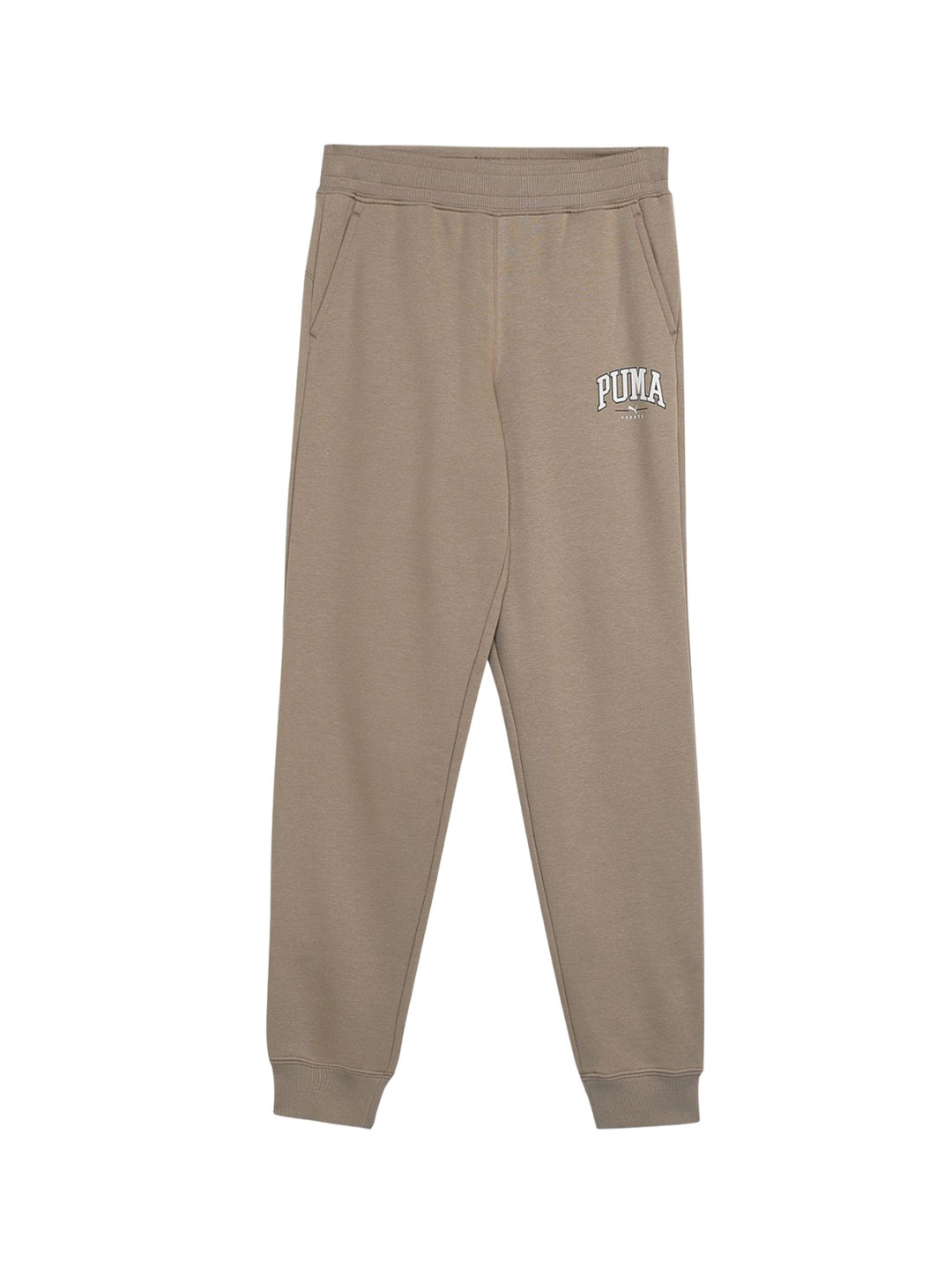 

Puma SQUAD Boys Regular Fit Cotton Joggers, Beige