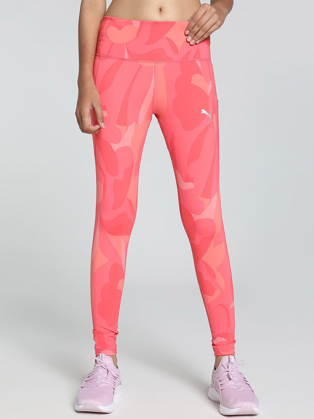 

Puma Active Women Printed Training Tights, Pink