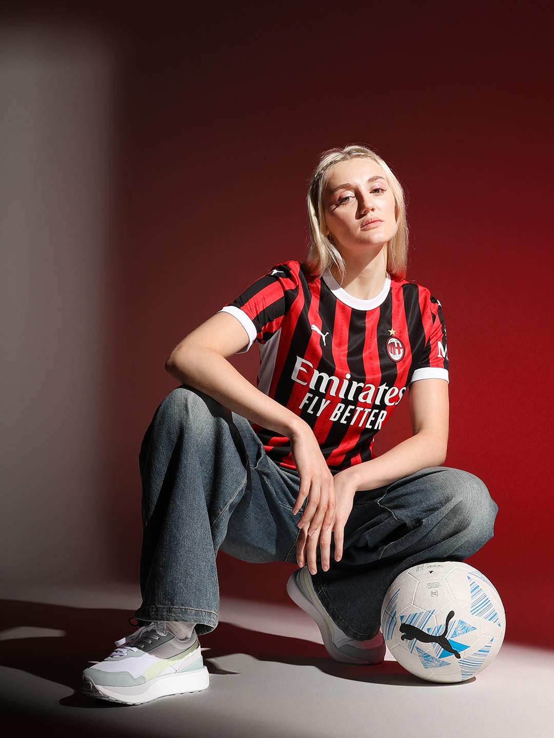 

Puma AC Milan 24/25 Home Jersey, Red