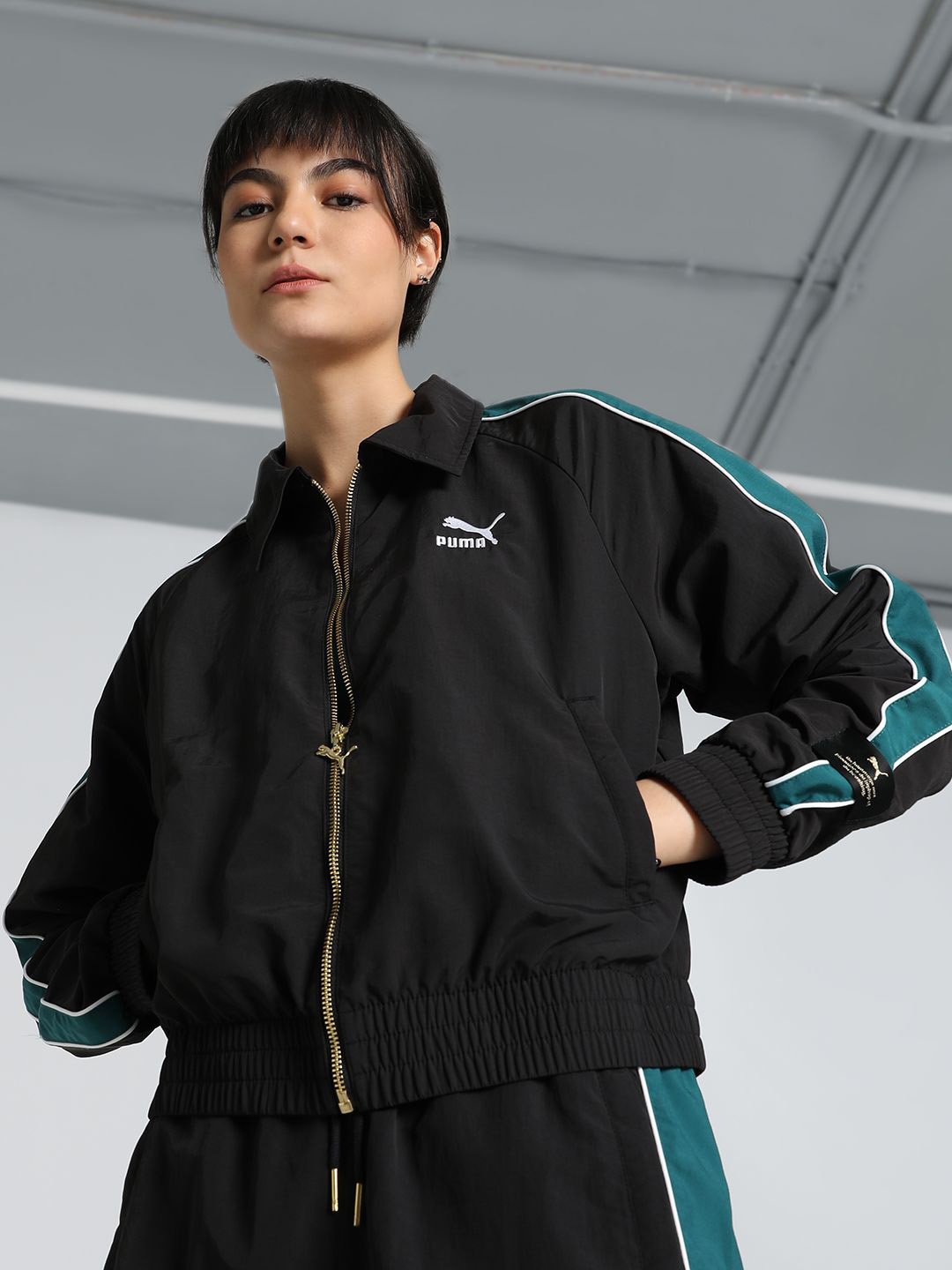 

Puma PLAY LOUD T7 Track Jacket, Black