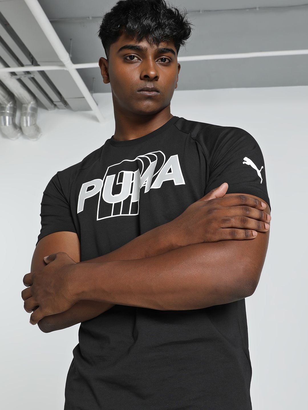 

Puma Modern Sports Logo T-Shirt, Black