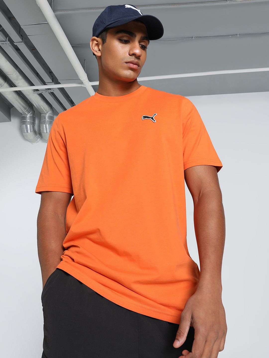 

Puma Better Essentials Tee Cotton T-Shirt, Orange