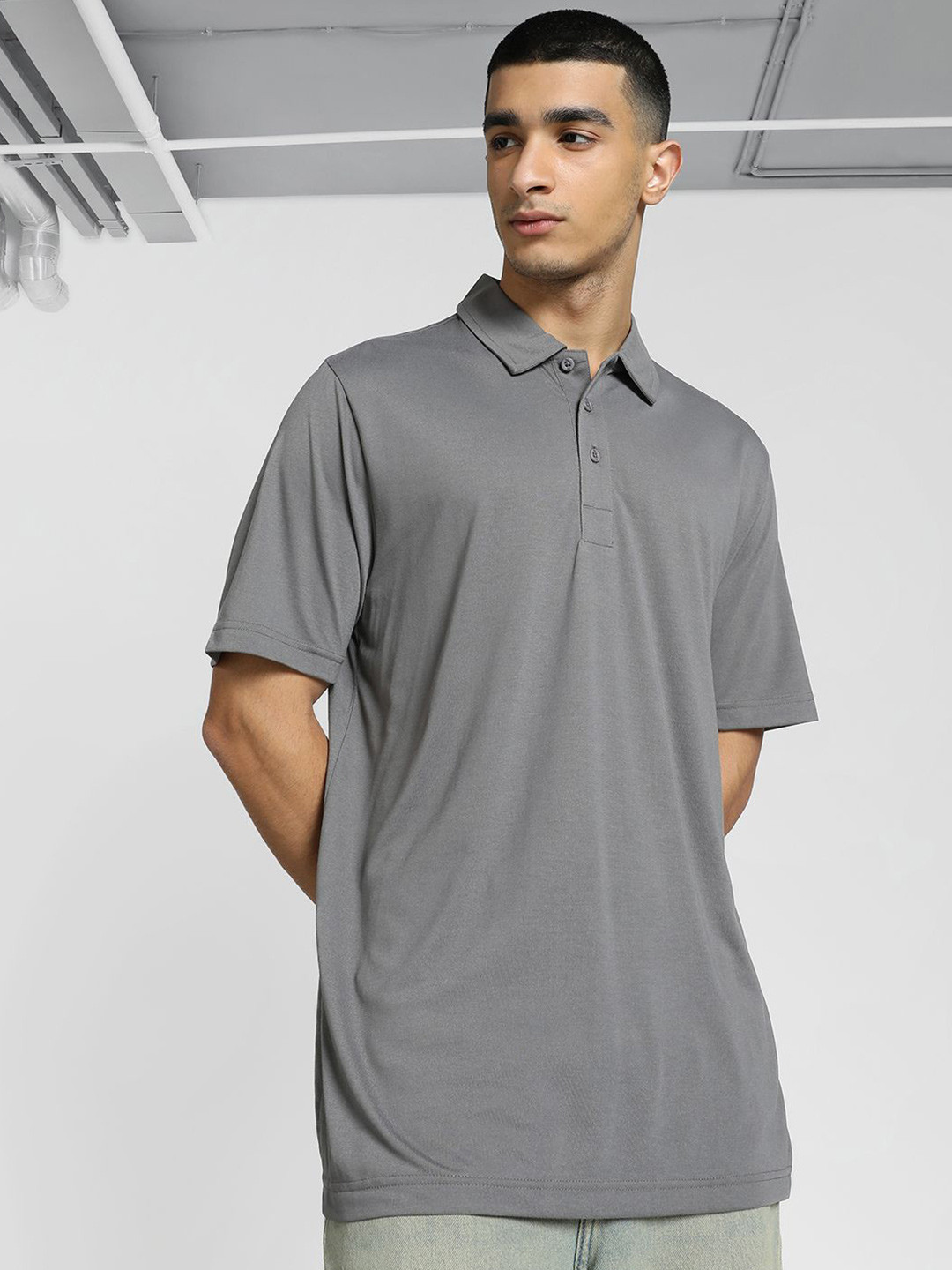 

Puma Teamsports Relaxed Fit T-Shirt, Grey