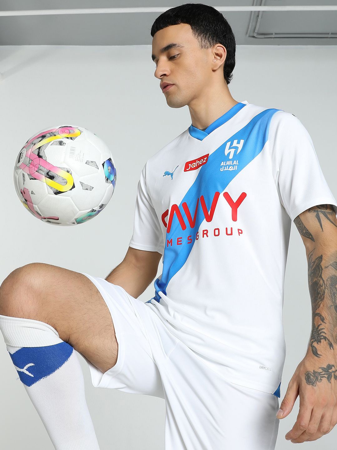 

Puma Al Hilal SFC Neymar Jr Away Replica Football Jersey, White