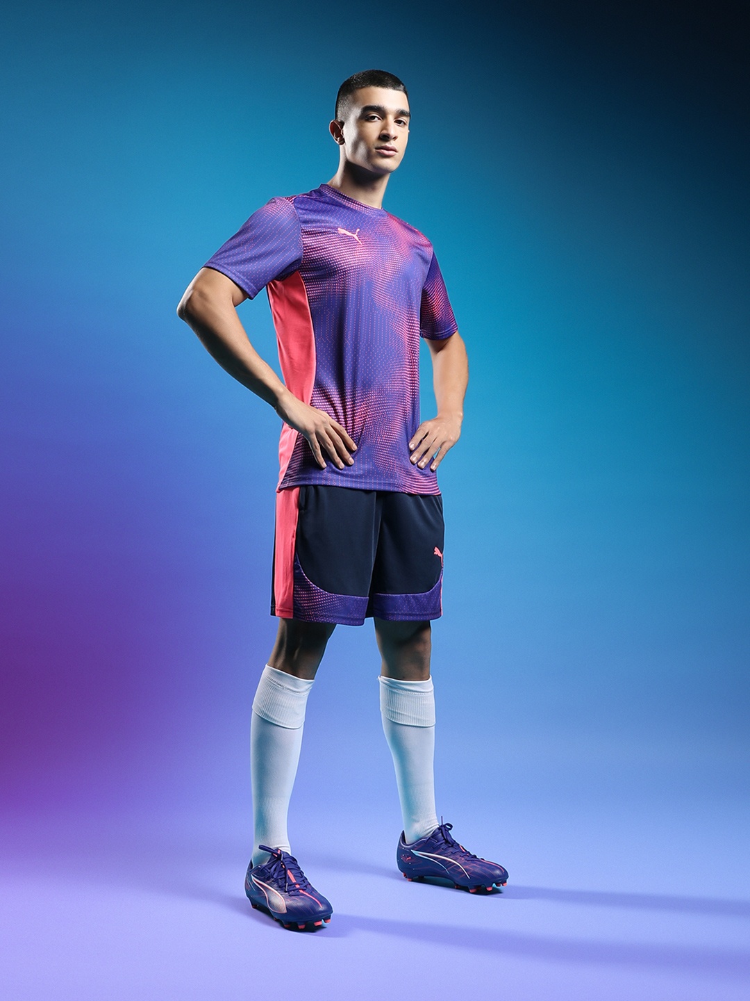 

Puma IndividualFINAL Men's Football Shorts, Blue