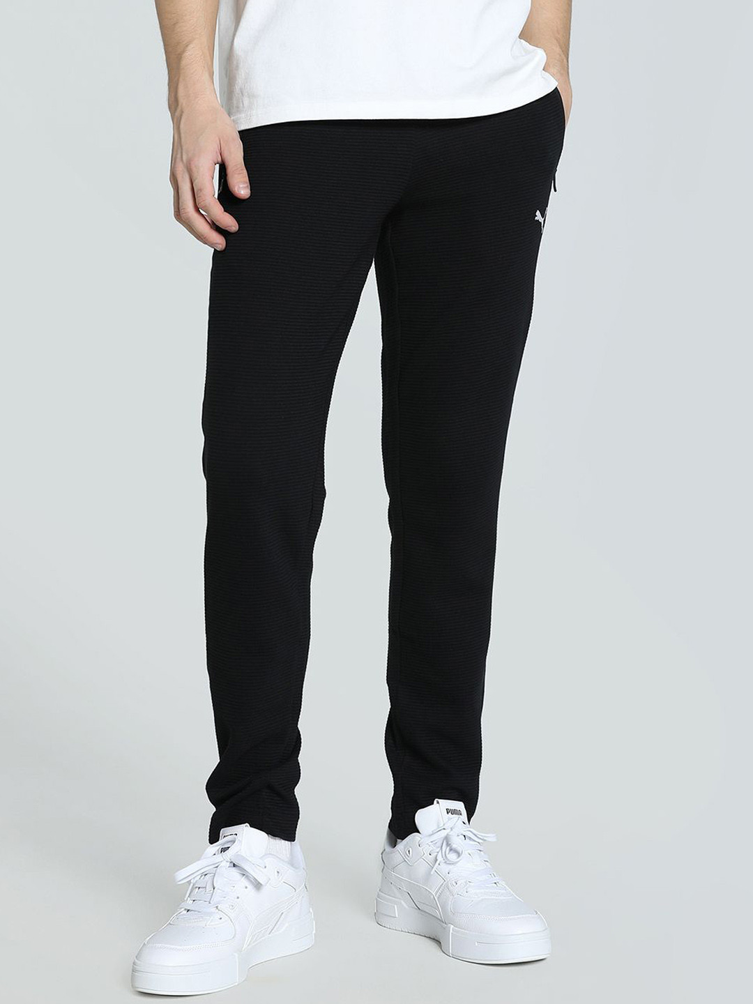 

Puma Ottoman Men Slim Fit Sweat Pants, Black