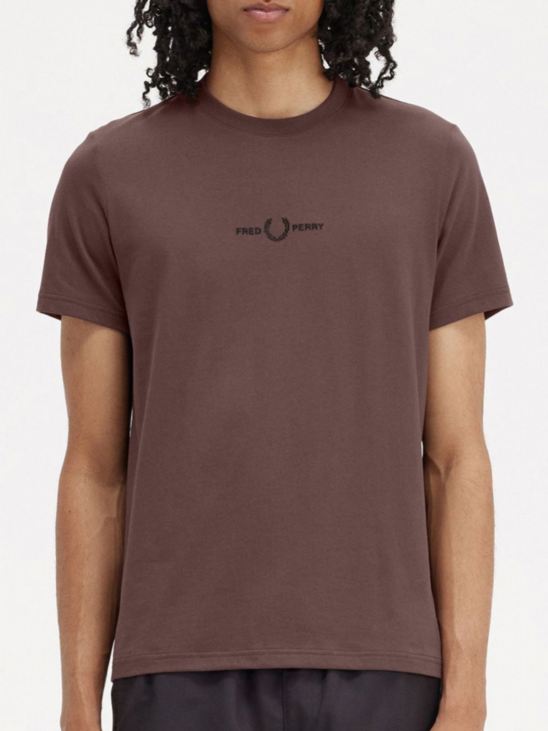 

Fred Perry Men Solid T-shirt, Brown