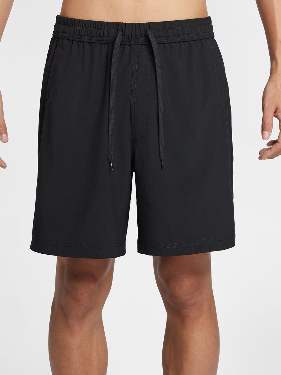 

Nike AS M NK DF FORM 7IN UL SHORT I Men Mid Rise Regular Fit Knee Length Regular Shorts, Black